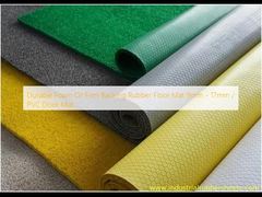 Keset Lantai Karet Busa Tahan Lama Atau Penopang Keras 9mm - 17mm / Keset Pintu PVC