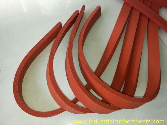 Silicone Sponge Cord with 0.5-0.8g/cm3 Density and -60 deg C 220 deg C Working Temperature