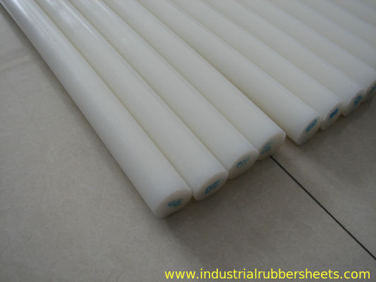 Low Temperature Tenacity Nylon Rod , Plastic Rod , 1 - 2m Length HDPE PE Bar
