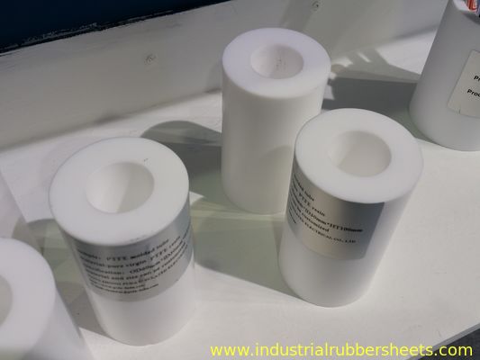 Weathering / Chemical Resistance Moulded PTFE Tubing / White PTFE Hose