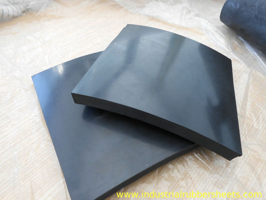 Smooth Surface Fluorubber Industrial Rubber Sheet Black , Brown , Green