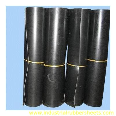 Smooth Surface Fluorubber Industrial Rubber Sheet Black , Brown , Green