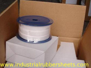 White Backing Adhesive PTFE Expand Tape , PTFE Expand Tape Food Grade