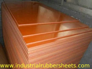 Brown Smooth Surface Phenolic Cotton Sheet For Switch Heat - Resistant