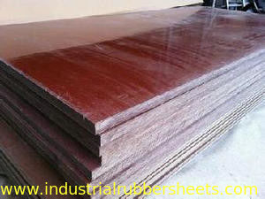 Brown Smooth Surface Phenolic Cotton Sheet For Switch Heat - Resistant