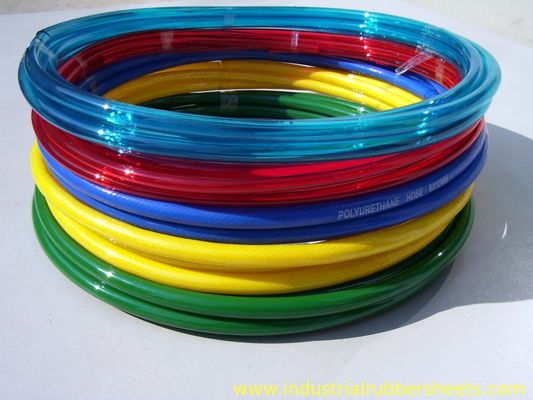 Red / Yellow Wear Resistant Silicone Tube Extrusion , Polyurethane Hose