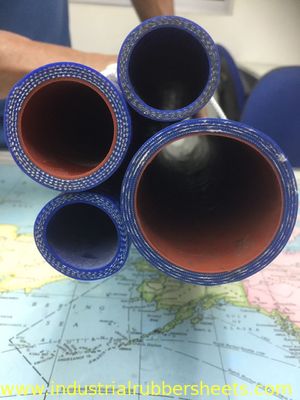 6 Inch Samco Silicone Hose / High Temp Silicone Tubing For Racing Car , Red