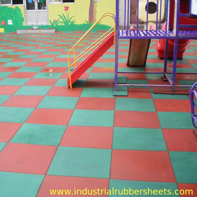 Grain Rubber Felt Floor Spill Mat , Industrial Rubber Sheet Thickness 10-50mm