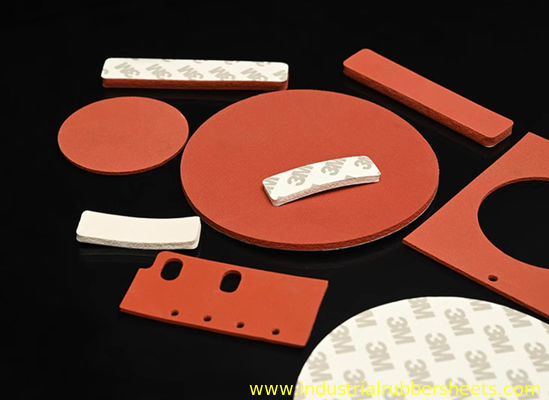 Closed Cell Silicone Rubber Washers 10-40 Shore A Hardness 0.5-1.0g/Cm³ Density
