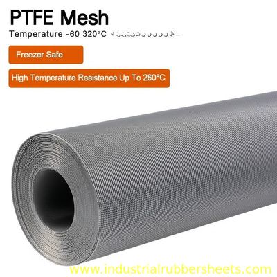 PTFE Mesh Belt with Maximum 4.0m Width, 0.5×1 to 10×10mm Mesh Sizes, and Excellent Chemical Resistance