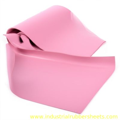 22Mpa Tensile Strength 35-40Shore A Hardness Pink Red Natural Rubber Sheet Gum Rubber Sheet