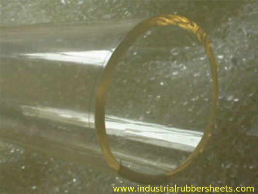 Clear Yellow Virgin CPU Polyurethane Tube / PU Tube Resistance Oxygen And Ozone