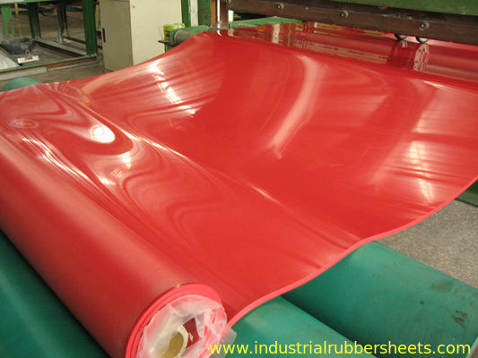 Customize Food Grade Industrial Rubber Sheet 0.1-20m Length High Tensile Strength