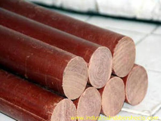 ISO9011 Standard Phenolic Cotton Rod 10-200mm OD For High Voltage Application