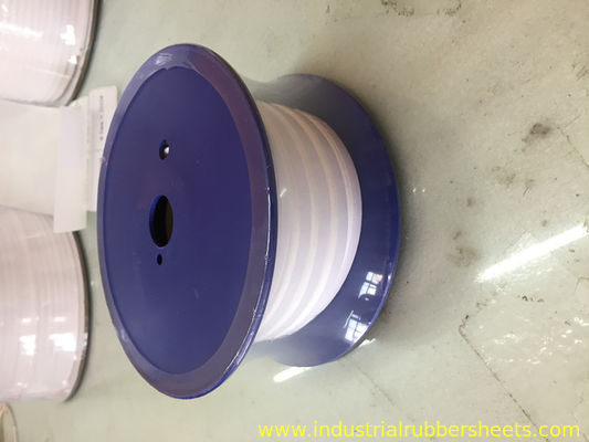White Color PTFE Gasket Tape One Side Adhesive For Industrial Seal