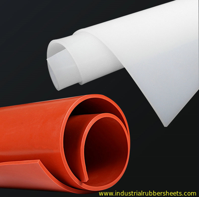 Food Grade Silicone Rubber Sheet 60 Shore A 0.1-12mm Thick