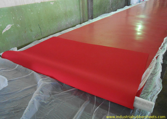 Double Impression Fabric Industrial Rubber Sheet, Kekuatan Tarik 15 - 24Mpa