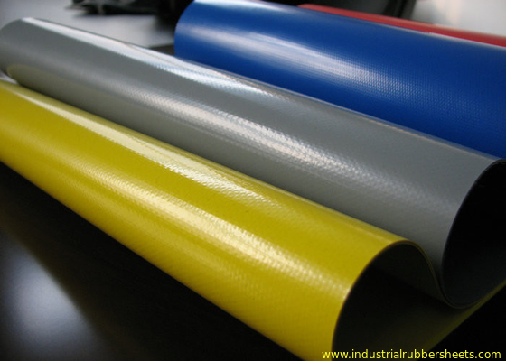 Hypalon Fabric Sheet, Lembar Karet Neoprene Industri Kuning, Abu-abu, Merah, Biru