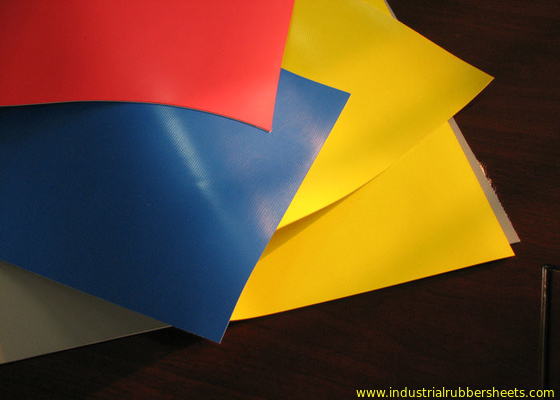 Hypalon Fabric Sheet, Lembar Karet Neoprene Industri Kuning, Abu-abu, Merah, Biru
