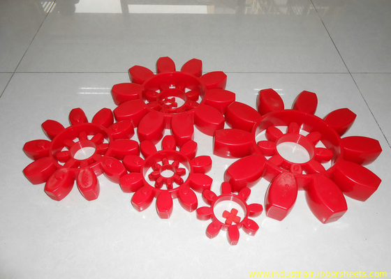 Pakai Resistant Red Polyurethane Coupling, 98 Shore A GR atau PU Coupling