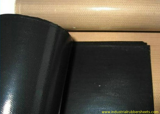 Baja Tahan Panas PTFE Dilapisi Fiberglass Fabric Untuk Oven Liner / Leadwin