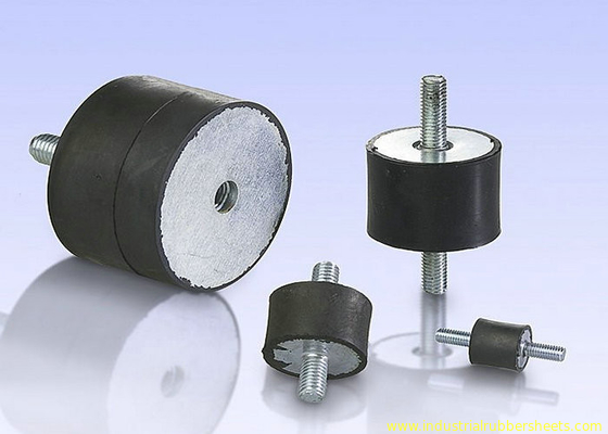 Galvanized Metal + Rubber Shock Mounts Untuk Mesin / Rubber Getaran Peredam