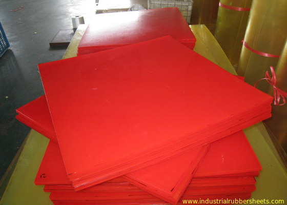 Lembar Plastik Poliuretana Perak yang Dapat Diikat untuk Pembuatan Kertas, Lembar Logam Merah