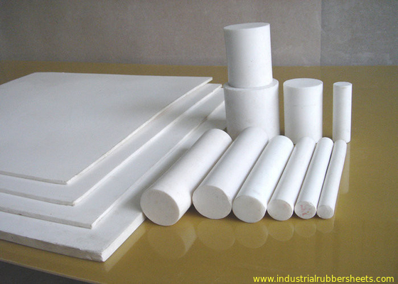 Lembar PTFE Moulded Atau Skived, Lembar Plastik PTFE Anti Korosi Untuk Seal / Gasket