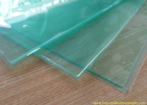 Lembar Karet Silicone Transparan Lembut Lembut 1.2MM 10 Shore A, Silicon Pad