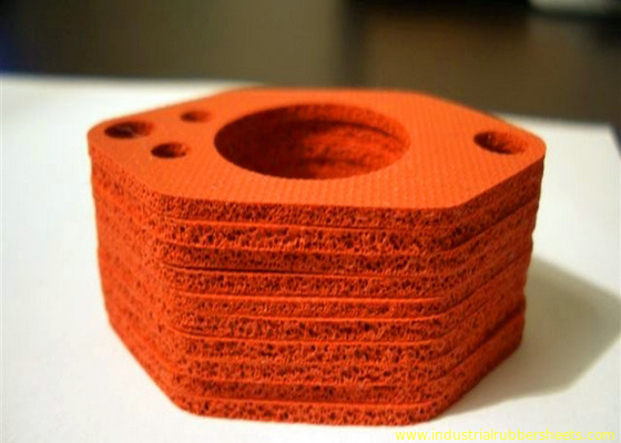 UV Resistance Silicone Rubber Washers, Tutup Silicone Sponge Gasket