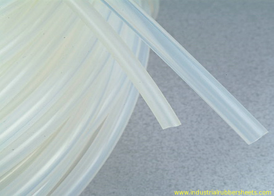 Platinum Transparent Cured Silicone Tube Extrusion Medical Grade Untuk Farmasi