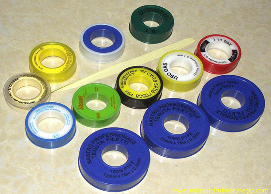 Anti-korosi Tape PTFE Gasket yang tidak dipatenkan dengan warna-warni, panjang 6 - 50m