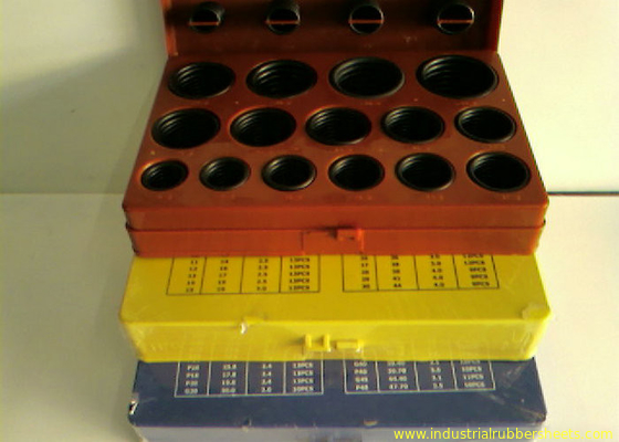 Silicone Rubber Washers Standar Karet O Ring Kit ISO3601, AS568A, DIN3771, JIS B2401