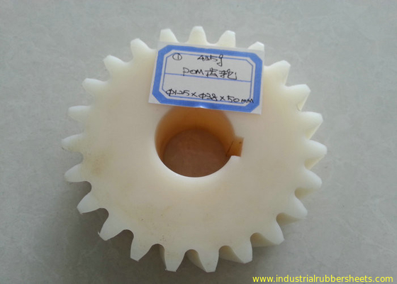 Presisi Plastik Gear Parts Dibuat Oleh POM, nilon, PE, PVC, Bahan PP