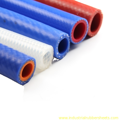 Selang Pemanas Silikon Vakum Jalinan Fleksibel 6mm 8mm 10mm