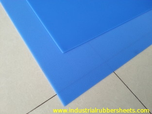 Biru 2mm 3mm 4mm Lembaran Silikon Suhu Tinggi Tahan Panas