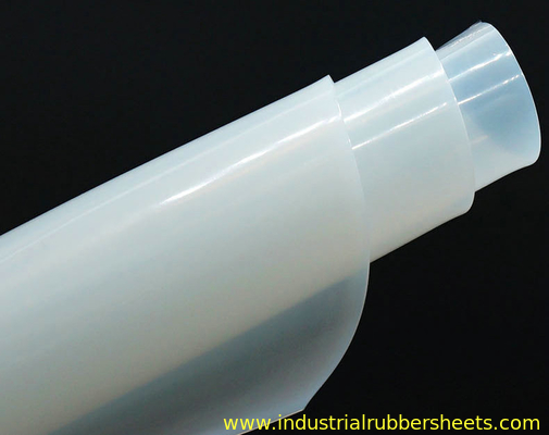 Lembaran Silikon Suhu Tinggi 4mm Kekuatan Tarik 7MPa Kompresi ≤25%