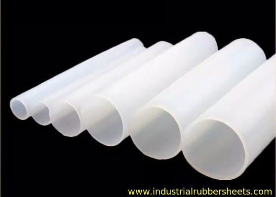 Black Customizable Silicone Tube Extrusion Oem / Odm Round