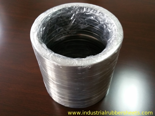 Segel industri stainless steel double lip dengan faktor gesekan rendah