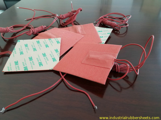 Warna Merah Tutup Sel Silikon Heater Pad, Mug Silikon Tahan Air Non-Toxic Dengan Kualitas Tinggi, 220-240V