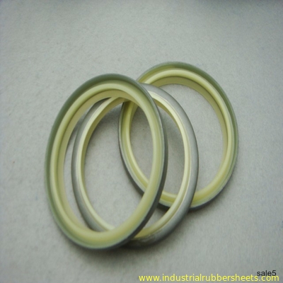 White PU atau Black NBR Silicone Rubber Washers Size Customized