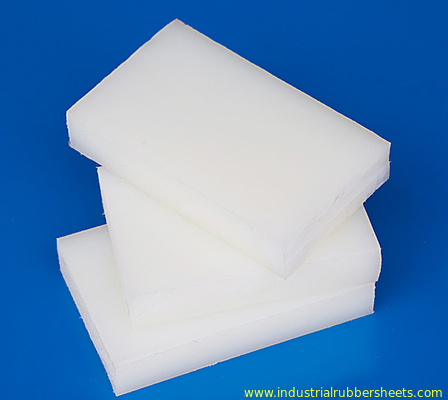 Lembar Plastik Delrin Putih Untuk Gigi / Panel Plastik Berwarna 1.45g / Cm³ Density