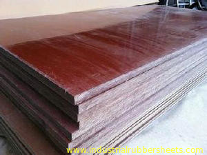 Brown Smooth Surface Phenolic Cotton Sheet Untuk Beralih Tahan Panas