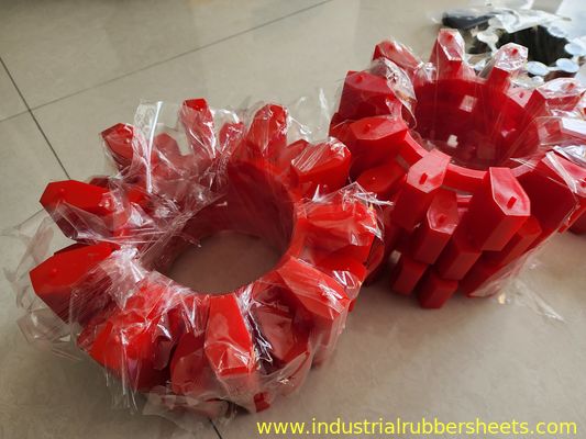 98shore A merah GR Polyurethane Coupling Spider, PU Coupling Element