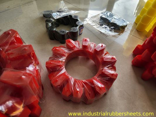 Spider PU tahan kimia dengan penyerapan getaran yang sangat baik untuk aplikasi tugas berat