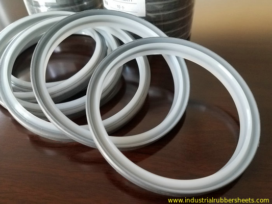 Aus Wear Resistance Siliocne Rubber Washers Steel DKBI / DKB Oil Seal Dengan Kualitas Tinggi, Warna Putih
