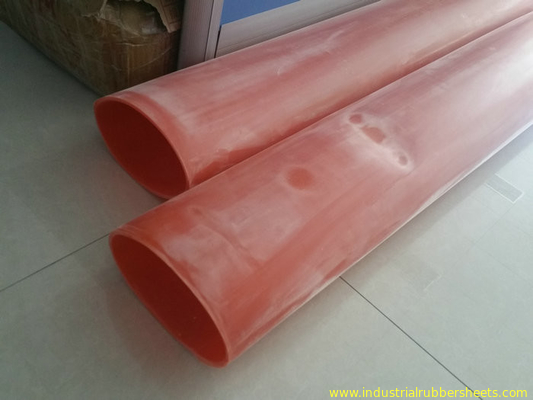 Red Silicone Sleeve Silicone Tube Extrusion Untuk Roller Corona Maximum 2m length