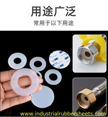 food grade Silicone Washer / Silicone O Ring high Flexibility