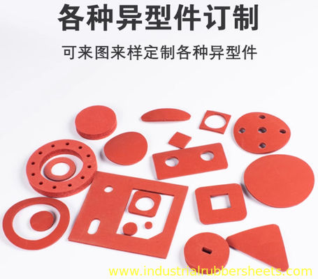 Silicone Foam Sheet with Close Cell Structure Aging Resistant Silicone Rubber Sheet for Protection