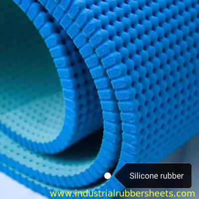 200psi Kekuatan Tarik Lembaran Silicone Silicone berlubang 10mm × 0.9m × 1.8m
